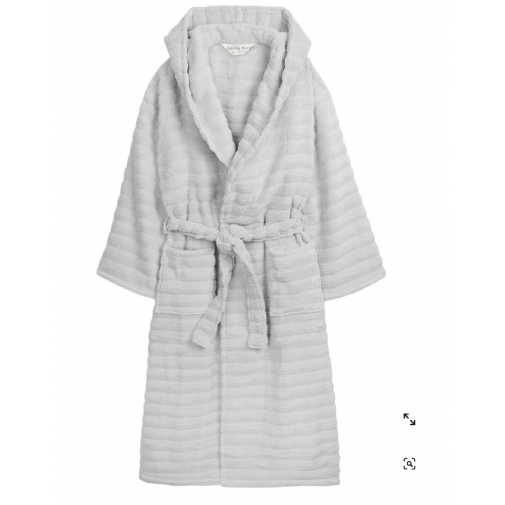 Women's Dressing Gown Super Soft Hooded Bathrobe